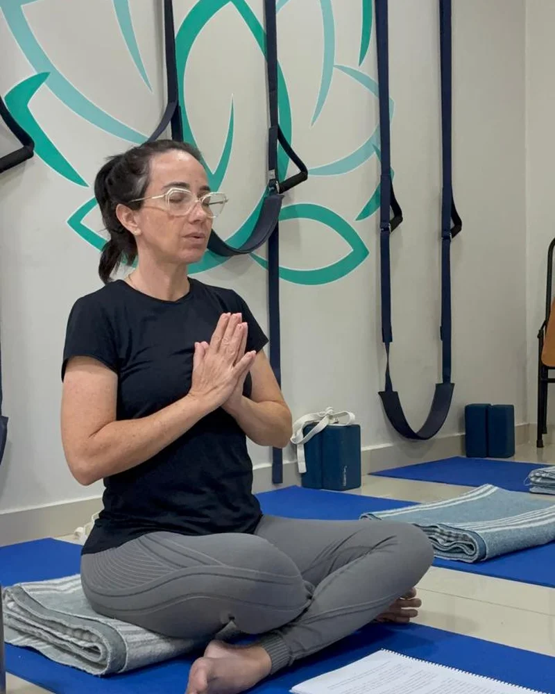 Ana Caldeira, instrutora de Hatha Yoga em Macapá